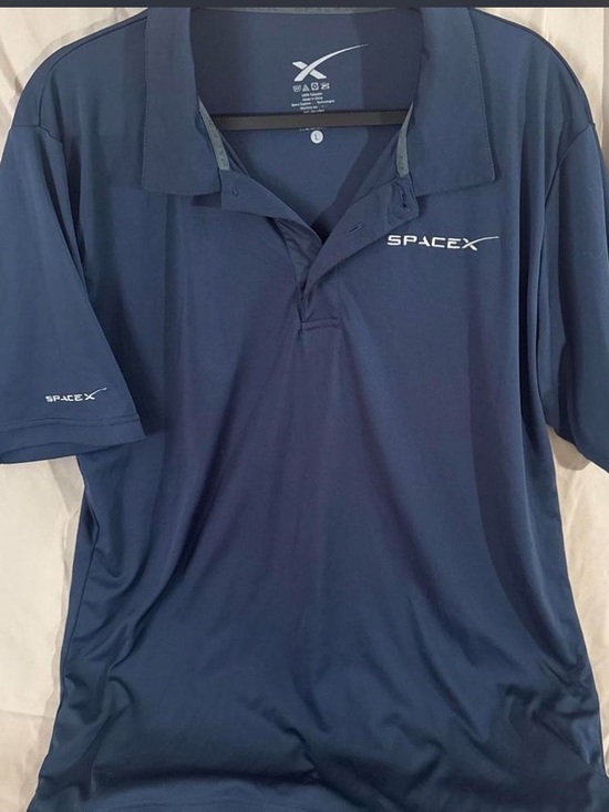 Spacex Other - Men's Navy SPACEX Polo Shirt